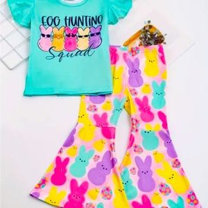 Cute little girls Boutique Easter Outfits
